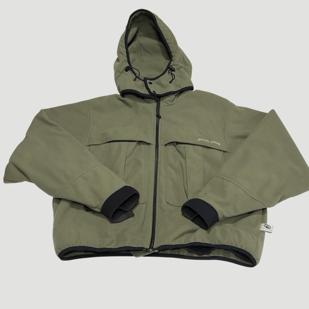 Rivers West Guide Series Jacket Mens Size Large Neoprene Sleeves Waterproof USA